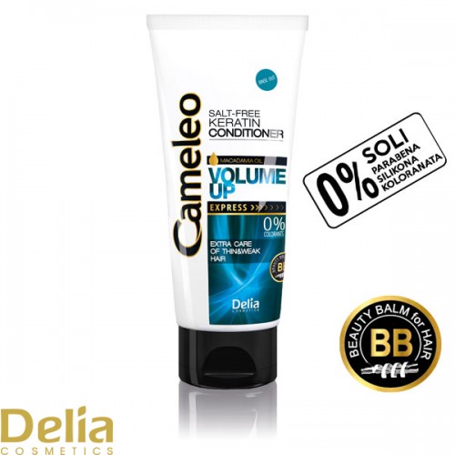 CAMELEO BB - VOLUME UP - Balzam sa keratinom i uljem makadamije za tanku i slabu kosu 200ml